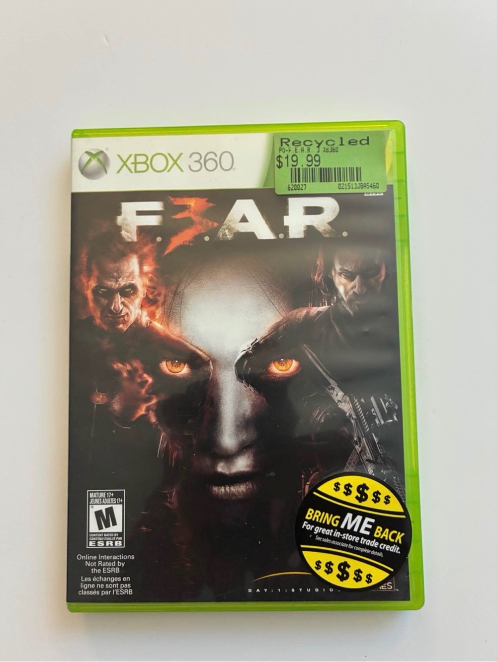 F.E.A.R. 3 (F3AR) Video Game